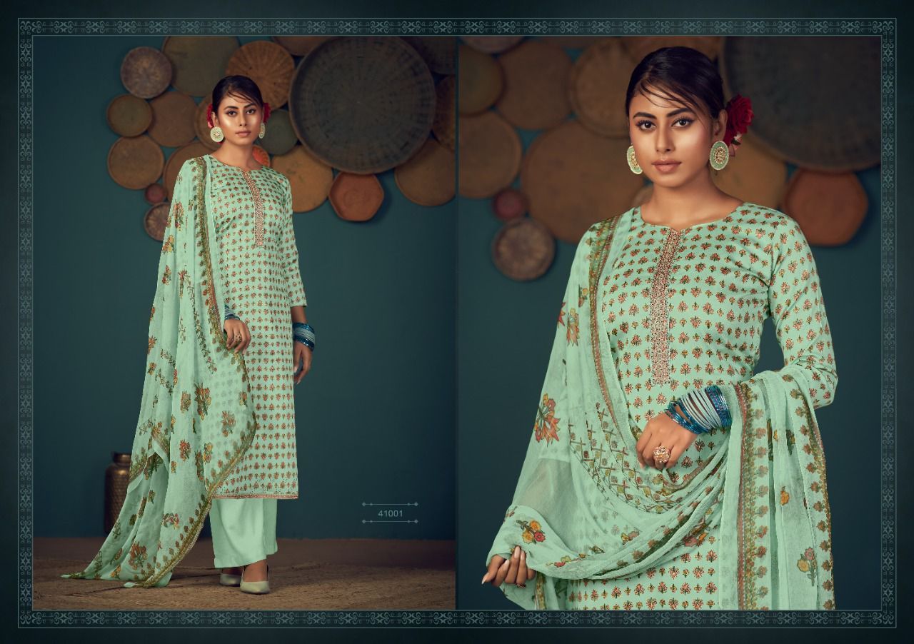 ISHANA Siyoni Designer Wholesale Fancy Dress Material catalog